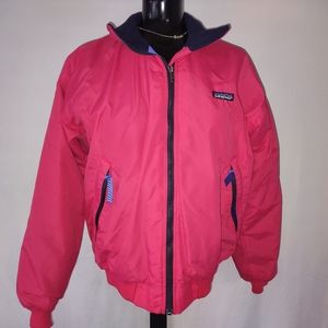 Vintage Patagonia Pink Bomber Jacket Made in USA Medium/Large